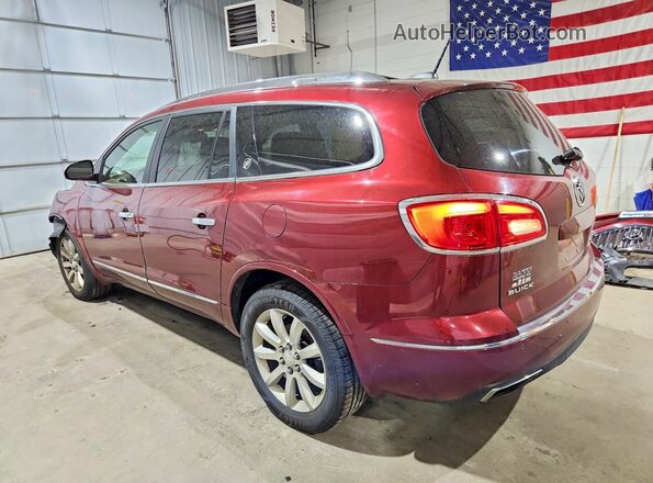 5GAKVCKD3HJ323154 2017 BUICK ENCLAVE Burgundy Հետևի ձախ