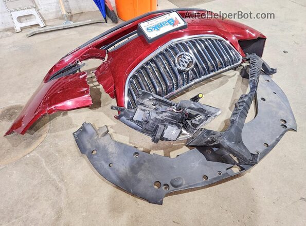 5GAKVCKD3HJ323154 2017 BUICK ENCLAVE Burgundy VIN կոդի պիտակի տեսք
