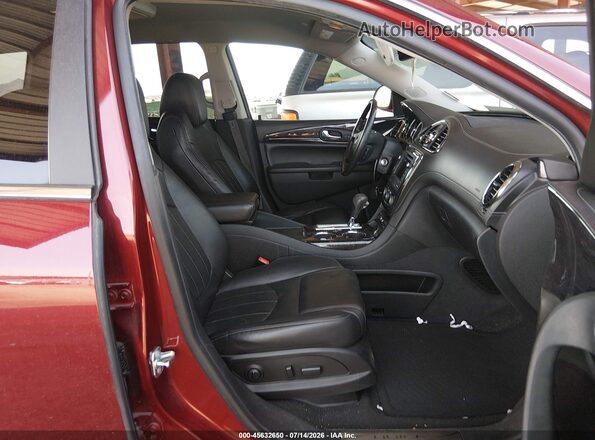5GAKVCKD5GJ250044 2016 BUICK ENCLAVE Red Вид салону спереду