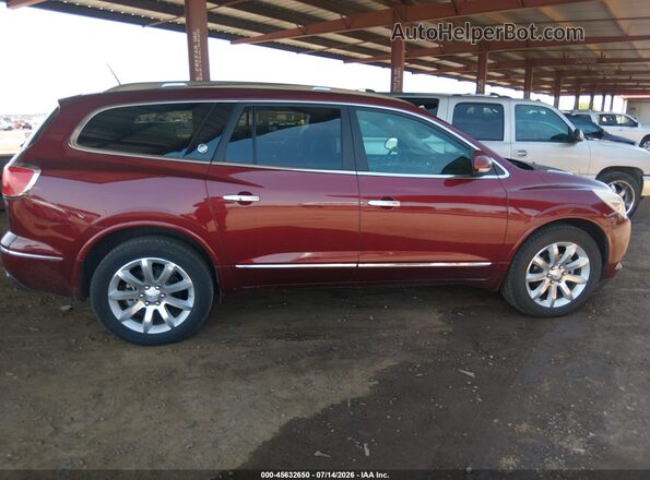 5GAKVCKD5GJ250044 2016 BUICK ENCLAVE Red Вид задньої частини салону