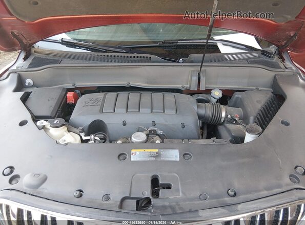 5GAKVCKD5GJ250044 2016 BUICK ENCLAVE Red Вид ззаду
