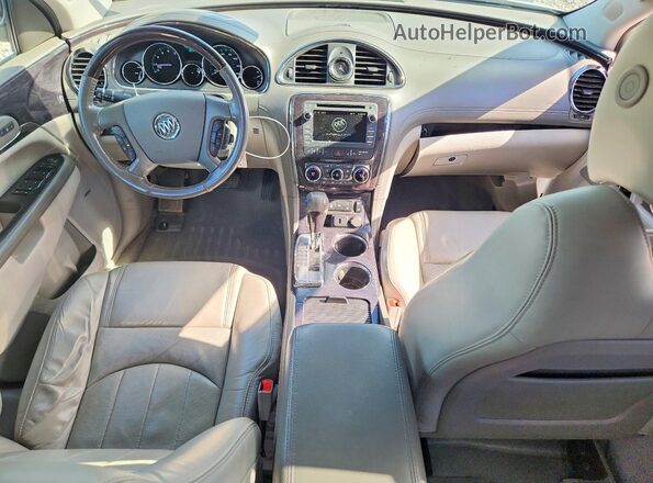 5GAKVCKD5HJ190848 2017 BUICK ENCLAVE White Dashboard view