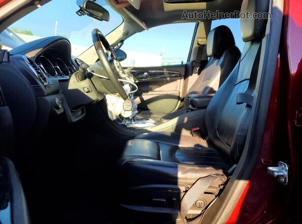 5GAKVCKD5HJ245802 2017 BUICK ENCLAVE Maroon Սալոնի դիմացի տեսք