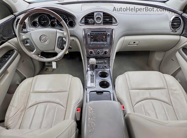 5GAKVCKD6GJ210362 2016 BUICK ENCLAVE Белый Вид панели приборов