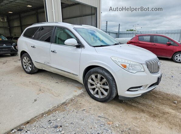 5GAKVCKD6GJ210362 2016 BUICK ENCLAVE Белый Передняя правая четверть