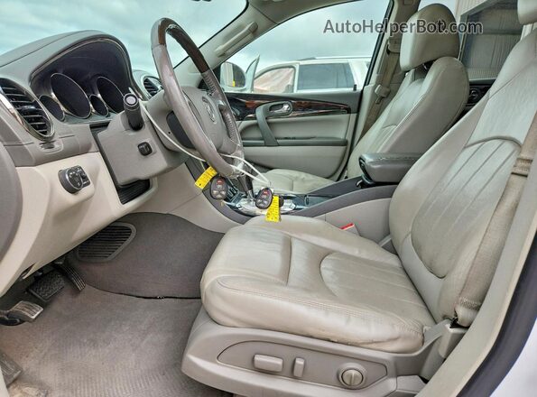 5GAKVCKD6GJ210362 2016 BUICK ENCLAVE Белый Вид салона спереди