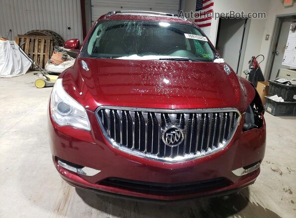 5GAKVCKD6GJ289712 2016 BUICK ENCLAVE Burgundy Вид спереду