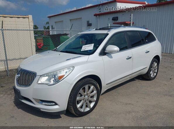 5GAKVCKD6GJ300157 2016 BUICK ENCLAVE White Передня ліва чверть