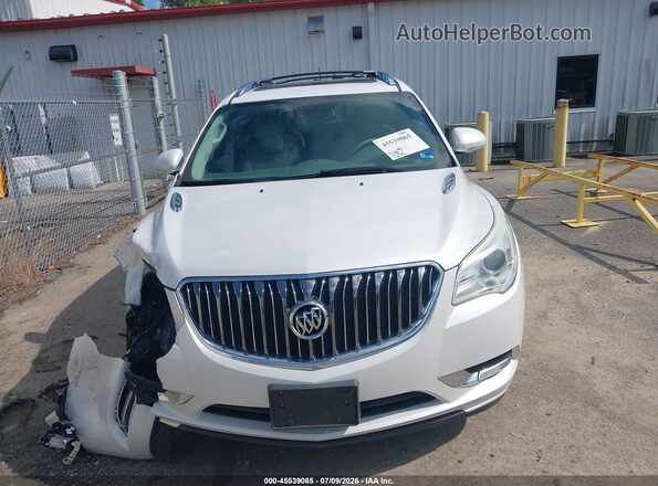 5GAKVCKD6GJ300157 2016 BUICK ENCLAVE White Вид щитка приладів