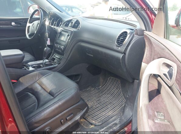5GAKVCKD6GJ322319 2016 BUICK ENCLAVE Red Вид салону спереду