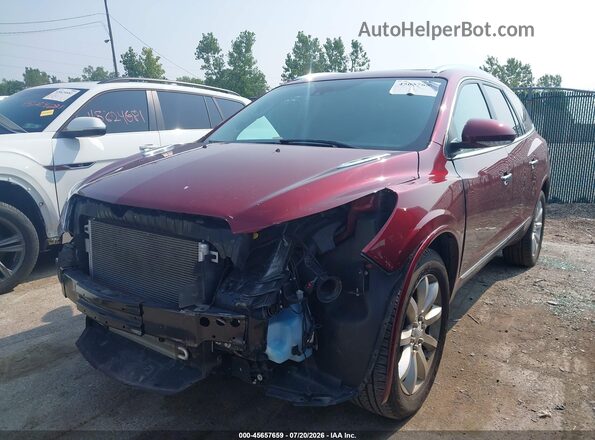 5GAKVCKD6GJ322319 2016 BUICK ENCLAVE Red Передня ліва чверть