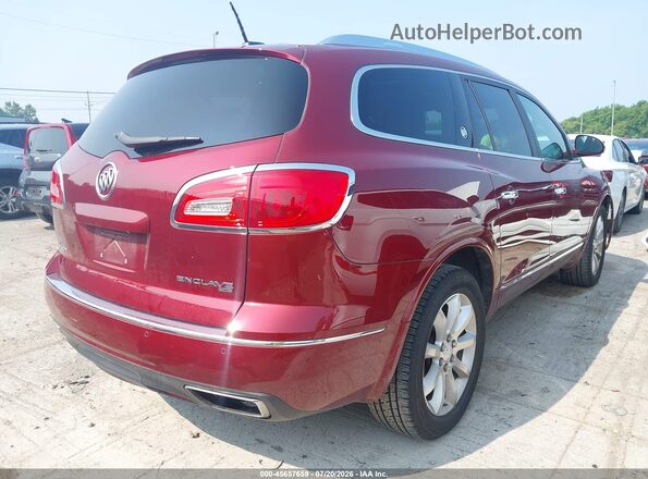 5GAKVCKD6GJ322319 2016 BUICK ENCLAVE Red Задня права чверть