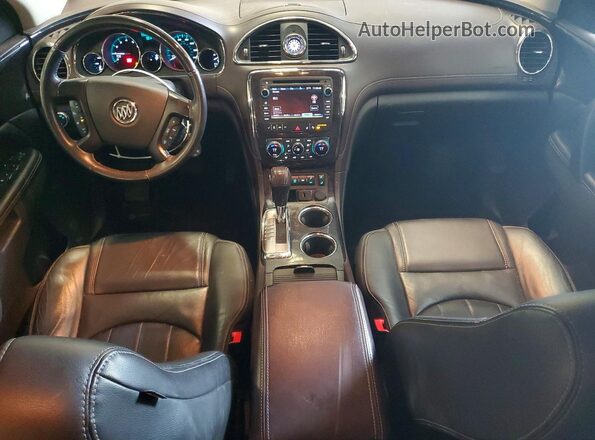 5GAKVCKD9HJ165161 2017 BUICK ENCLAVE Белый Вид панели приборов