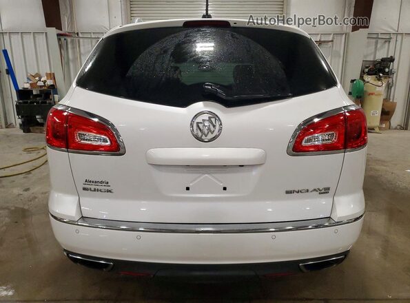 5GAKVCKD9HJ165161 2017 BUICK ENCLAVE Белый Вид сзади