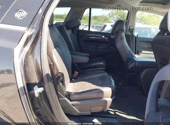 5GAKVCKDXGJ267387 2016 BUICK ENCLAVE Black VIN კოდის სტიკერის ხედი