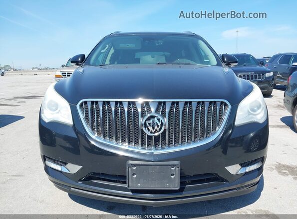 5GAKVCKDXGJ267387 2016 BUICK ENCLAVE Black ხელსაწყოთა პანელის ხედი