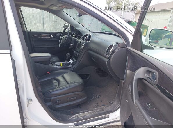 5GAKVCKDXGJ285811 2016 BUICK ENCLAVE Белый Вид салона спереди