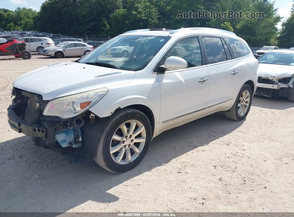 5GAKVCKDXGJ285811 2016 BUICK ENCLAVE Белый Передняя левая четверть