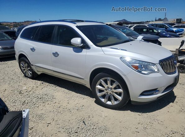 5GAKVCKDXHJ108354 2017 BUICK ENCLAVE White Delantero derecho