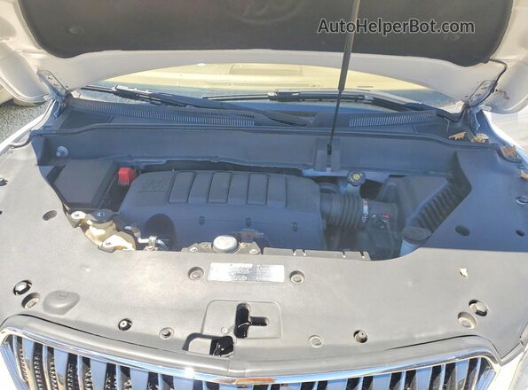 5GAKVCKDXHJ108354 2017 BUICK ENCLAVE White Vista del compartimento del motor