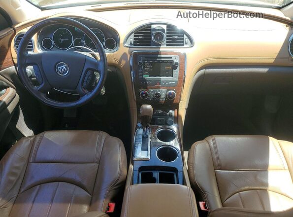 5GAKVCKDXHJ108354 2017 BUICK ENCLAVE White Vista del salpicadero