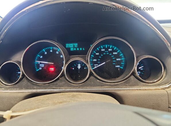 5GAKVCKDXHJ331039 2017 BUICK ENCLAVE Серебряный Вид щитка приборов