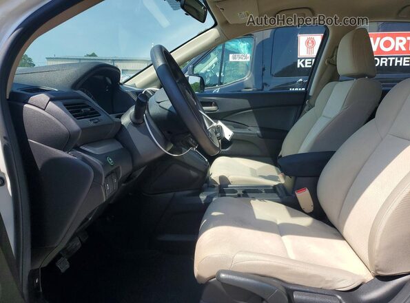 5J6RM3H33GL021021 2016 HONDA CR-V Белый Вид салона спереди