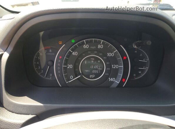 5J6RM3H33GL021021 2016 HONDA CR-V Белый Вид щитка приборов