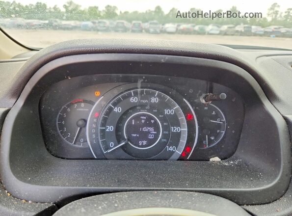 5J6RM3H43GL005166 2016 HONDA CR-V White Սարքավորումների վահանակի տեսք