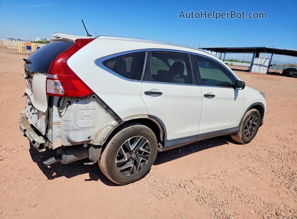 5J6RM3H48GL008497 2016 HONDA CR-V White Задня права чверть