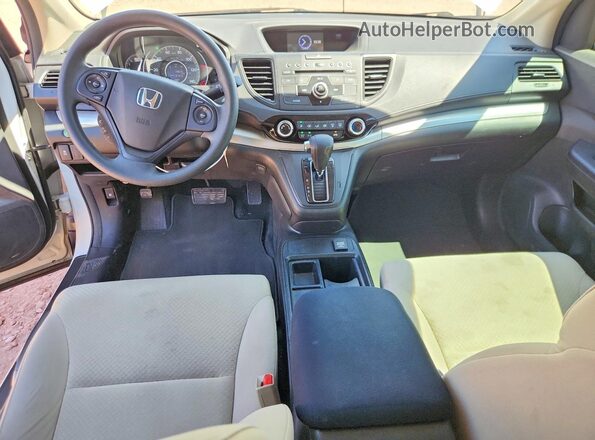 5J6RM3H48GL008497 2016 HONDA CR-V White Вид панелі приладів
