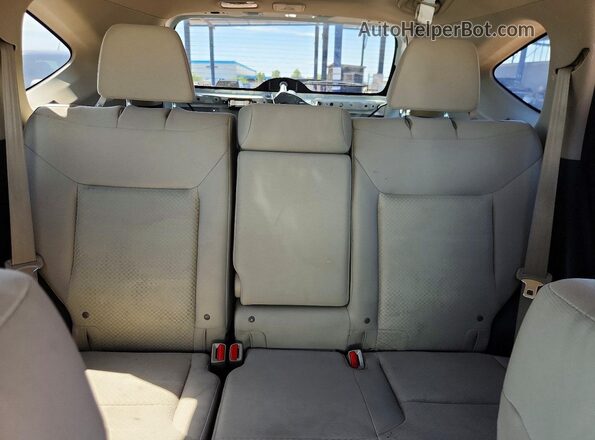 5J6RM3H48GL008497 2016 HONDA CR-V White Вид задніх сидінь