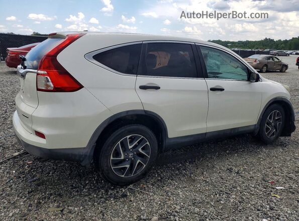 5J6RM3H4XGL008470 2016 HONDA CR-V White Задня права чверть