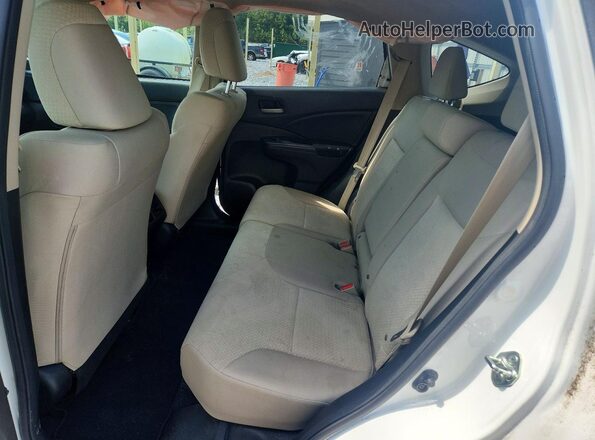 5J6RM3H4XGL031733 2016 HONDA CR-V White Vista interior trasera