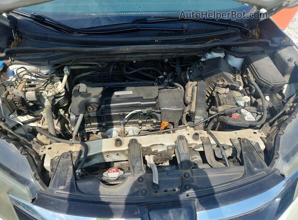 5J6RM3H4XGL031733 2016 HONDA CR-V White Vista del compartimento del motor