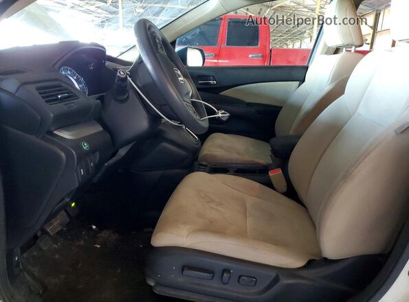 5J6RM3H50GL003495 2016 HONDA CR-V White Front interior view