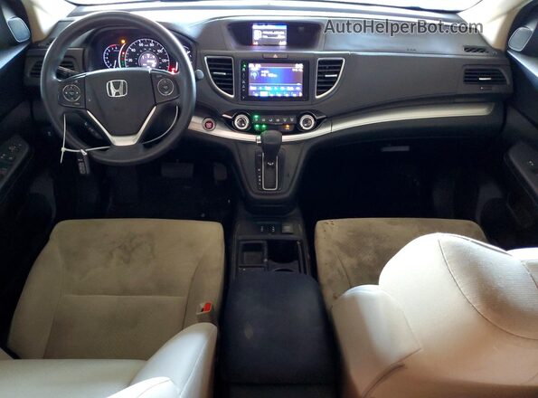 5J6RM3H50GL003495 2016 HONDA CR-V White Dashboard view