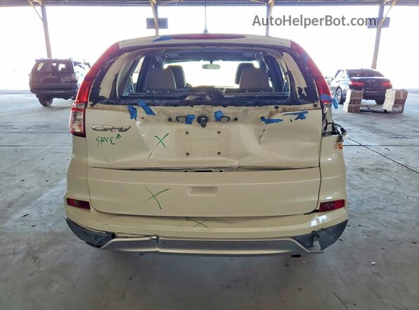 5J6RM3H50GL003495 2016 HONDA CR-V White Rear view