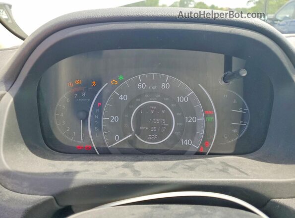 5J6RM3H55GL003430 2016 HONDA CR-V Белый Вид щитка приборов