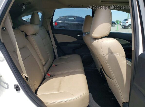 5J6RM3H55GL003430 2016 HONDA CR-V Белый Вид задней части салона