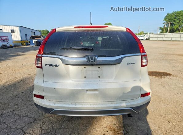 5J6RM3H55GL014458 2016 HONDA CR-V White Вид ззаду