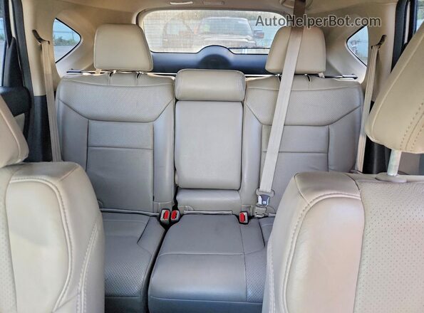 5J6RM3H55GL014458 2016 HONDA CR-V White Вид задніх сидінь