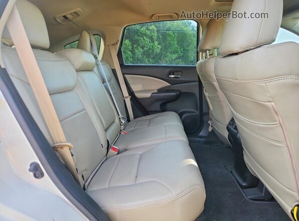 5J6RM3H55GL014458 2016 HONDA CR-V White Вид задньої частини салону
