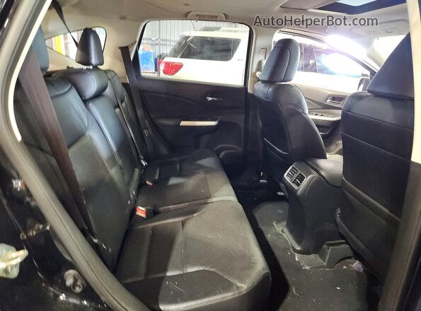 5J6RM3H76GL020626 2016 HONDA CR-V Black Vista interior trasera