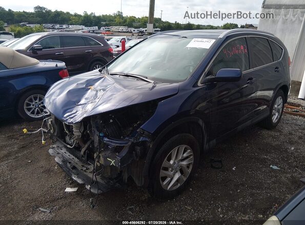 5J6RM3H79GL010446 2016 HONDA CR-V Blue Przód lewy
