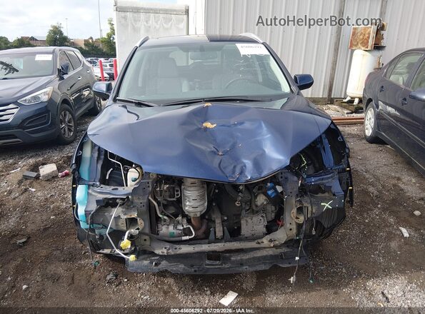 5J6RM3H79GL010446 2016 HONDA CR-V Blue Widok wnętrza z tyłu