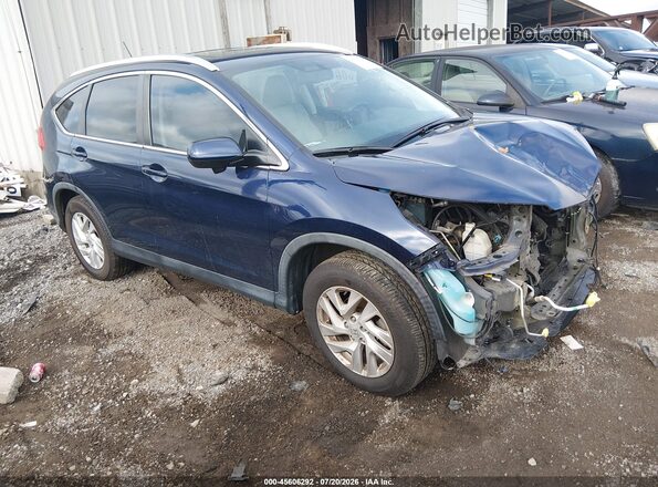 5J6RM3H79GL010446 2016 HONDA CR-V Blue Widok wnętrza 360 stopni