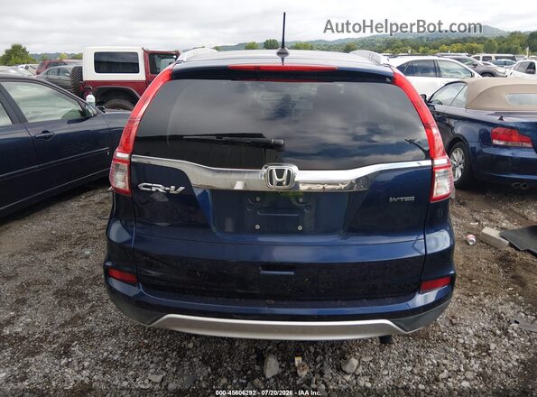 5J6RM3H79GL010446 2016 HONDA CR-V Blue 