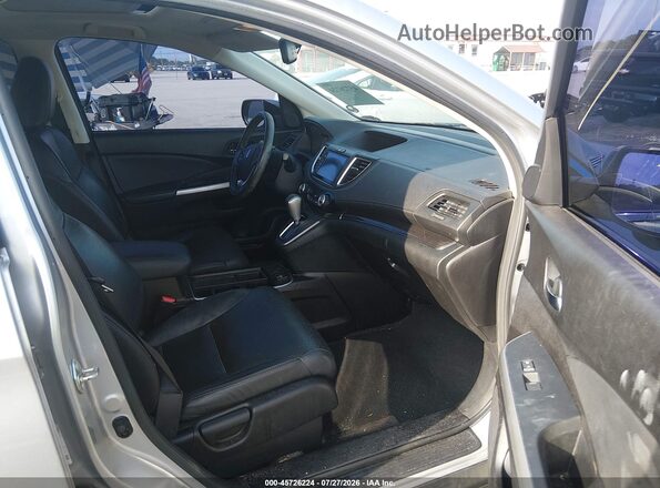 5J6RM3H79GL022208 2016 HONDA CR-V Gray Front interior view