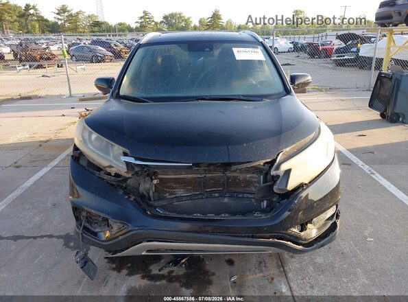 5J6RM3H92GL006336 2016 HONDA CR-V Black Vista del cuadro de instrumentos